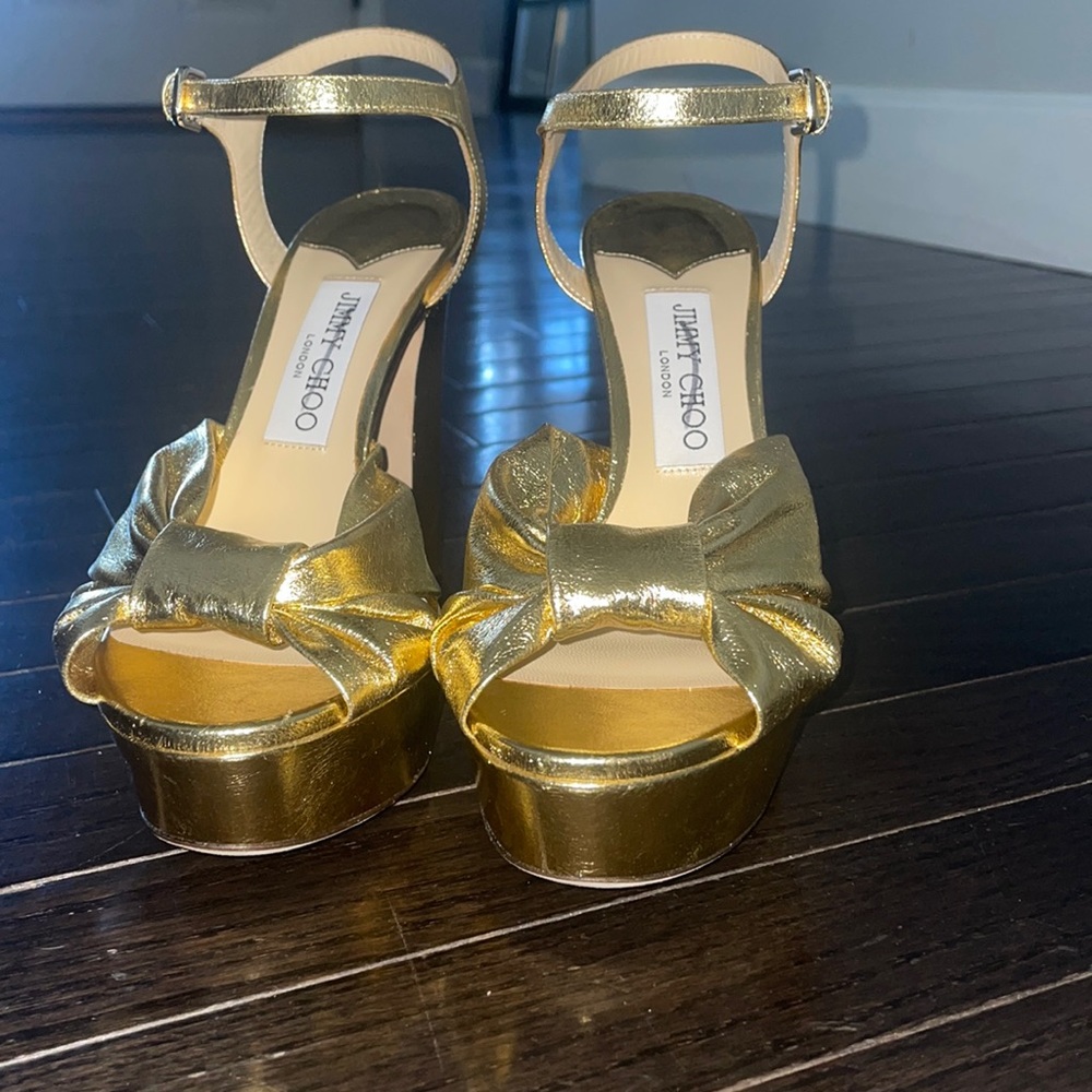 Jimmy Choo Heloise Platform Sandals